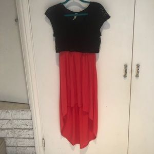 🍭Espresso crochet top empire waist dress🍭